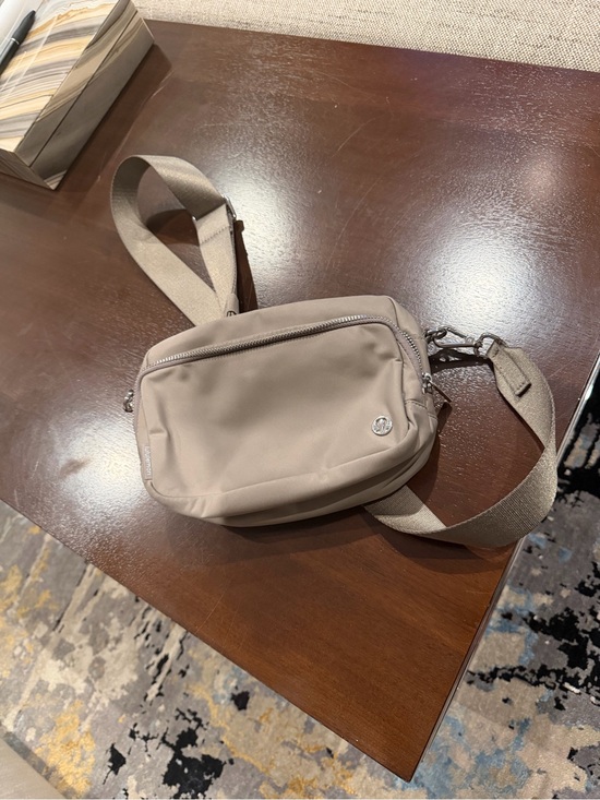 lululemon athletica Handbags - Like new lululemon athletica Crossbody Bag in Taupe
